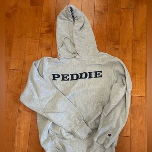 Reverse weave hoodie